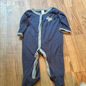Cozy Navy Blue Kids One Piece